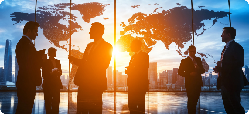 海外で売る・組織をつくる 写真